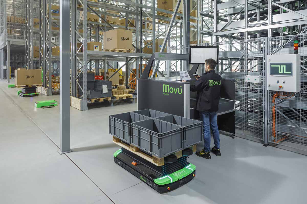 Autonomous mobile robots (AMR) - Movu ifollow
